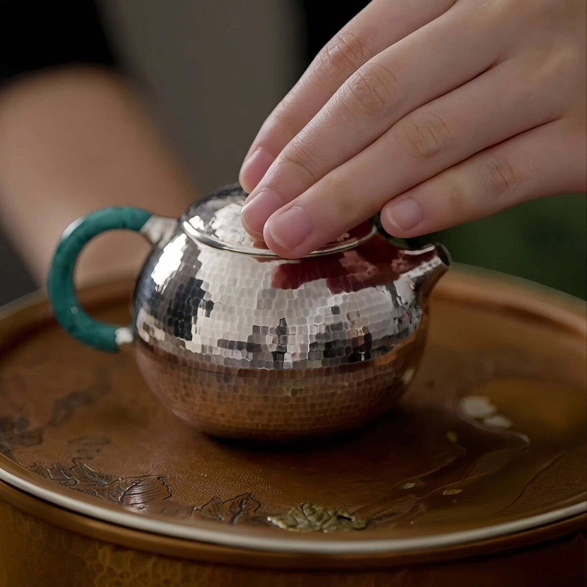 Wen Dan 200cc - Handmade silver pot zycschina