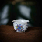 Wu Cai Hua Hui 110cc - Jing De Zhen Porcelain Gaiwan zycschina