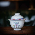 Wu Cai Hua Hui 110cc - Jing De Zhen Porcelain Gaiwan zycschina
