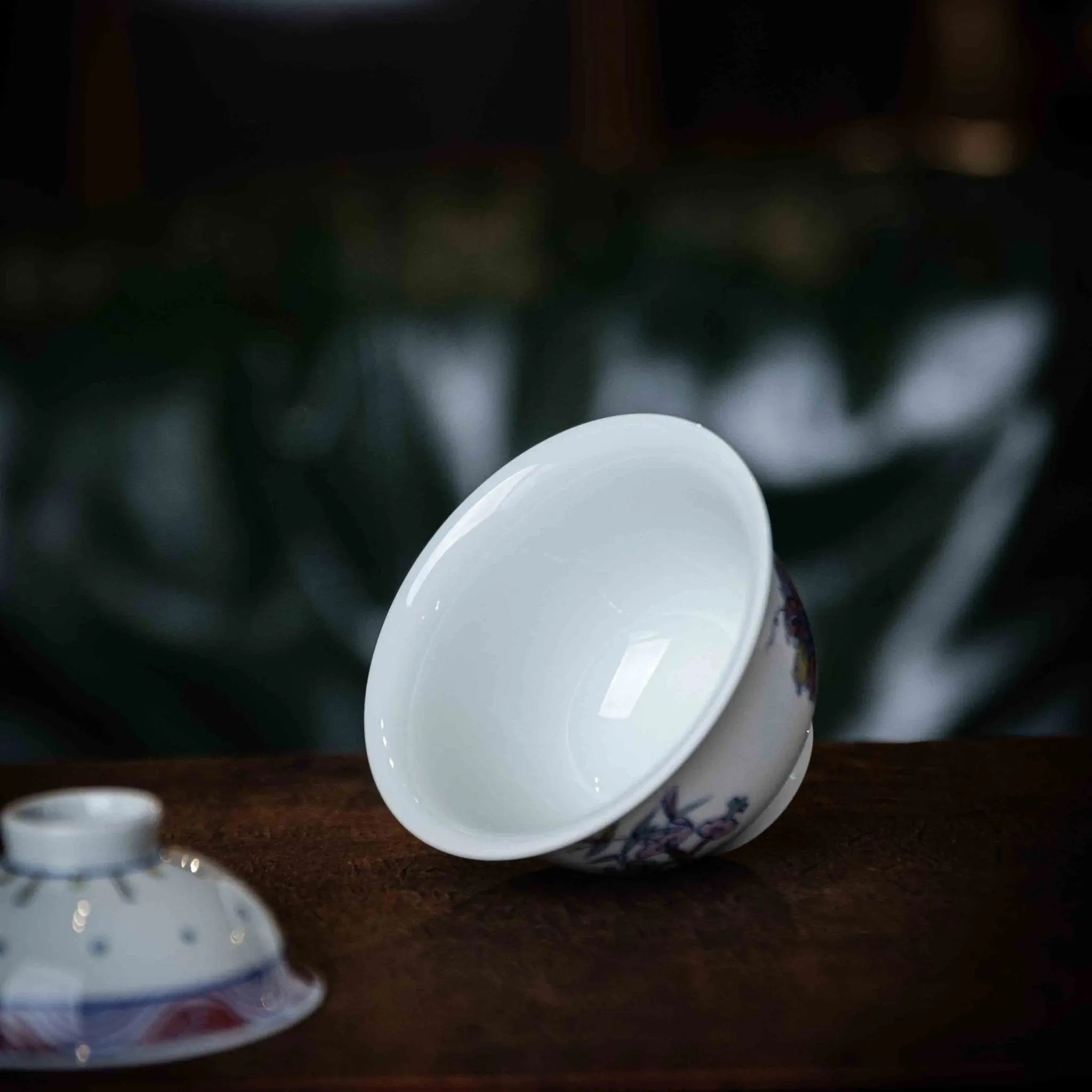 Wu Cai Hua Hui 110cc - Jing De Zhen Porcelain Gaiwan zycschina