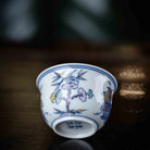 Wu Cai Hua Hui 110cc - Jing De Zhen Porcelain Gaiwan zycschina