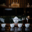 Wu Cai Hua Hui 110cc - Jing De Zhen Porcelain Gaiwan zycschina