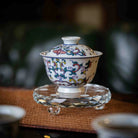 Wu Cai Ru Yi 75cc - Jing De Zhen Porcelain Gaiwan zycschina