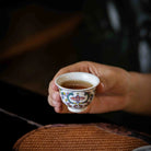 Wu Cai Ru Yi 75cc - Jing De Zhen Porcelain Gaiwan zycschina