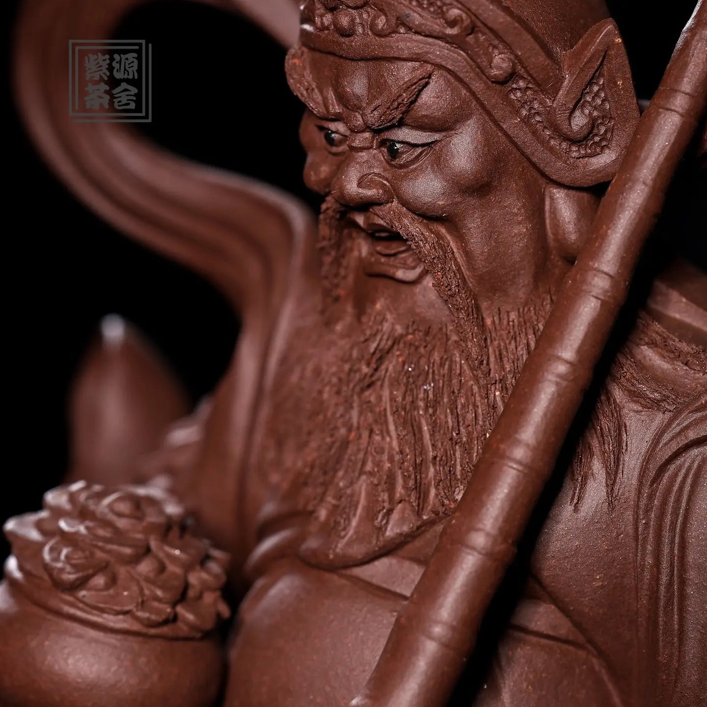 Wu Cai Shen - Zisha Sculpture 江苏宜兴