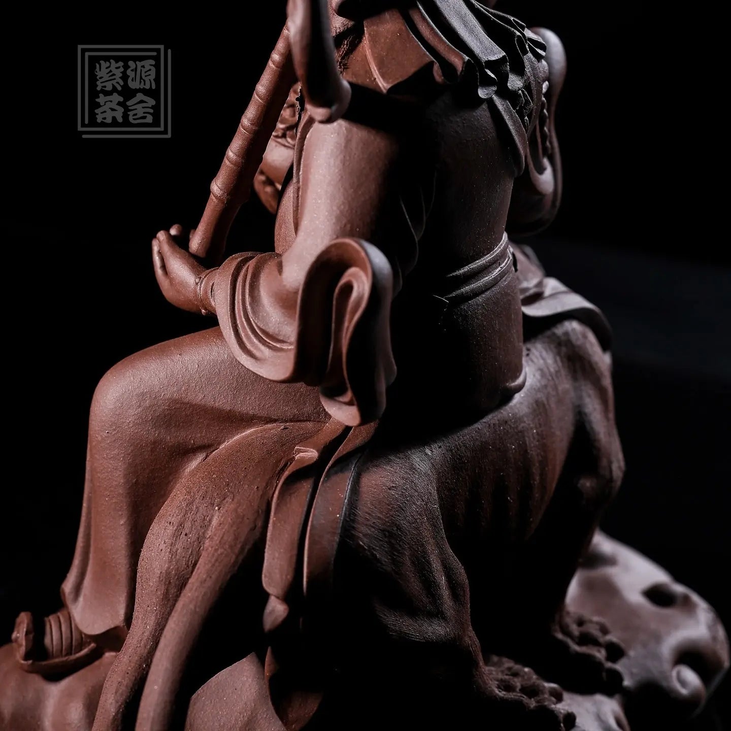 Wu Cai Shen - Zisha Sculpture 江苏宜兴