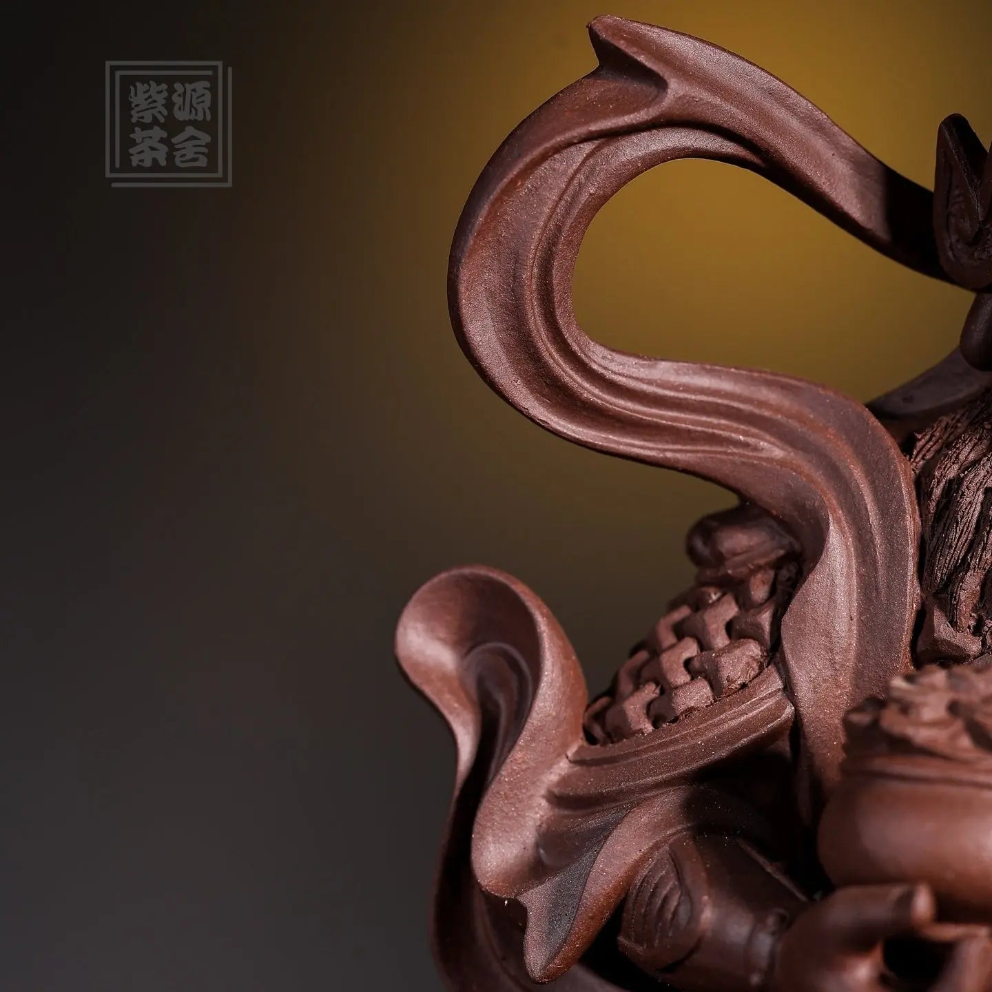 Wu Cai Shen - Zisha Sculpture 江苏宜兴