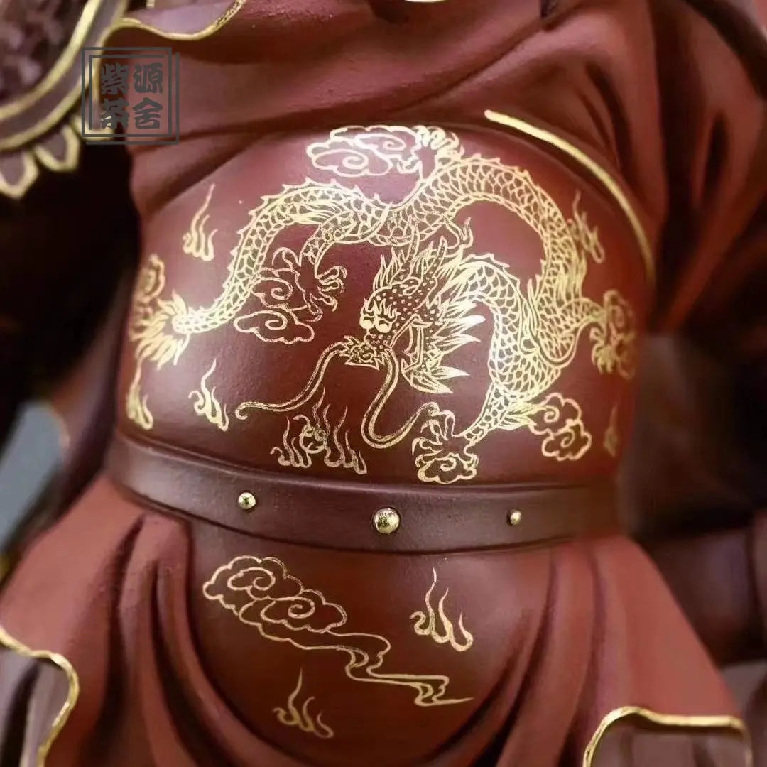 Wu Cai Shen - Zisha Sculpture 江苏宜兴
