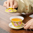 Wu Tao 130cc - Jing De Zhen Porcelain Gaiwan zycschina