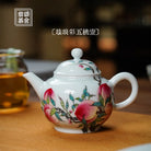 Wu Tao 160cc - Jingdezhen Porcelain Teapot zycschina