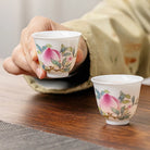 Wu Tao 170cc - Jing De Zhen Porcelain Teapot zycschina