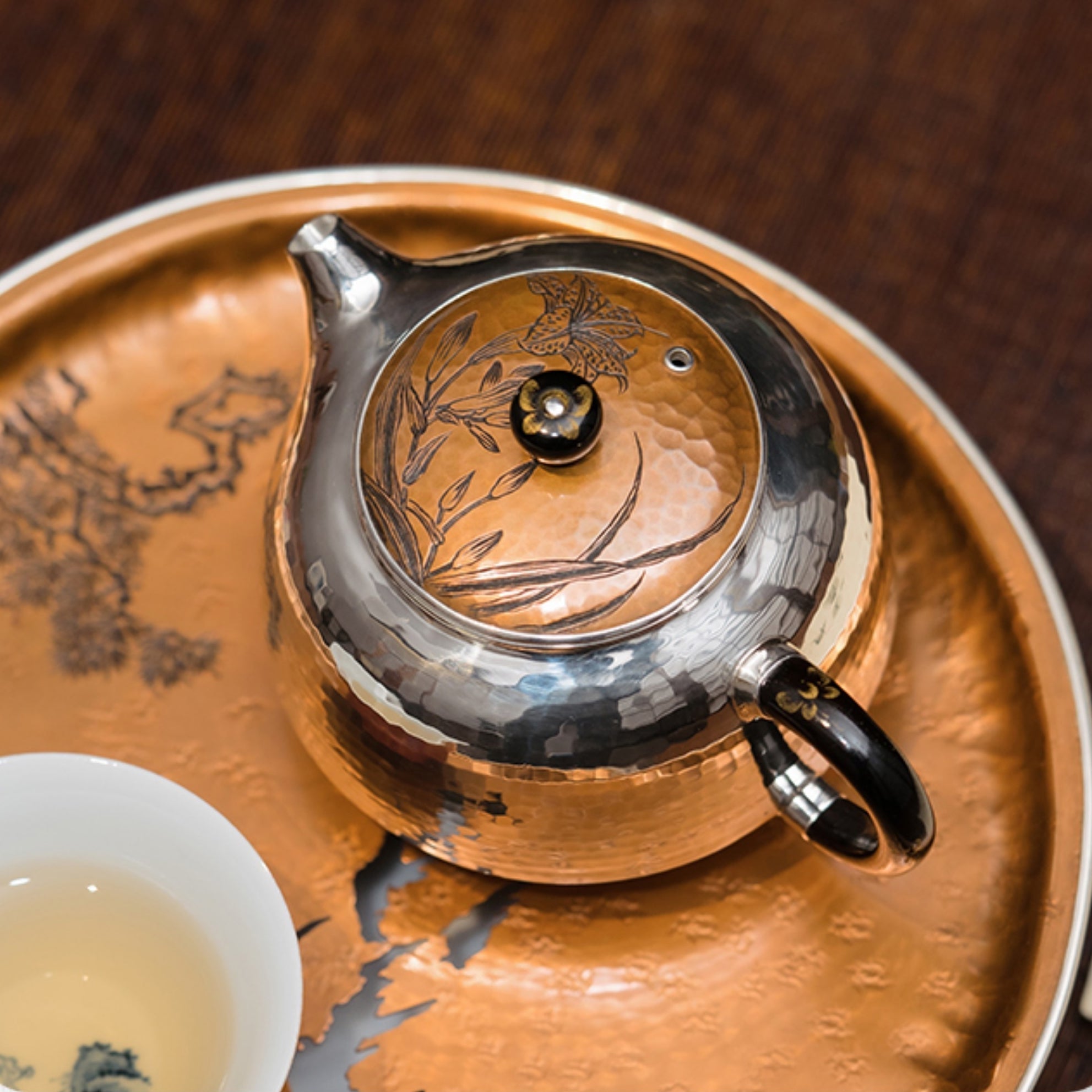 Wu You 200cc - Handmade silver pot zycschina