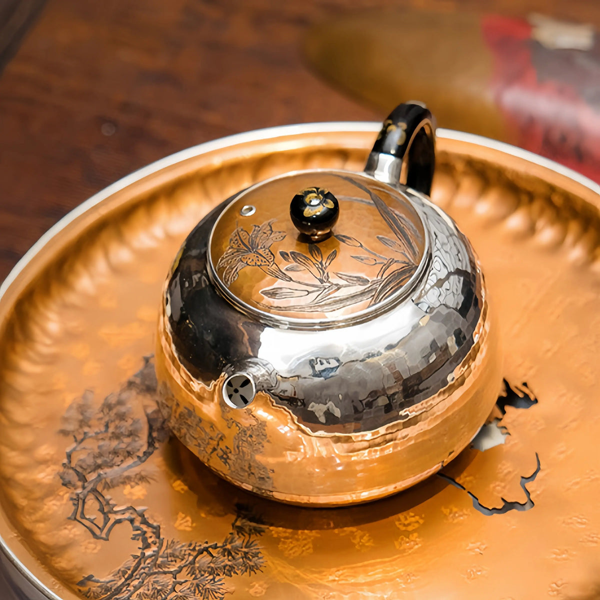 Wu You 200cc - Handmade silver pot zycschina