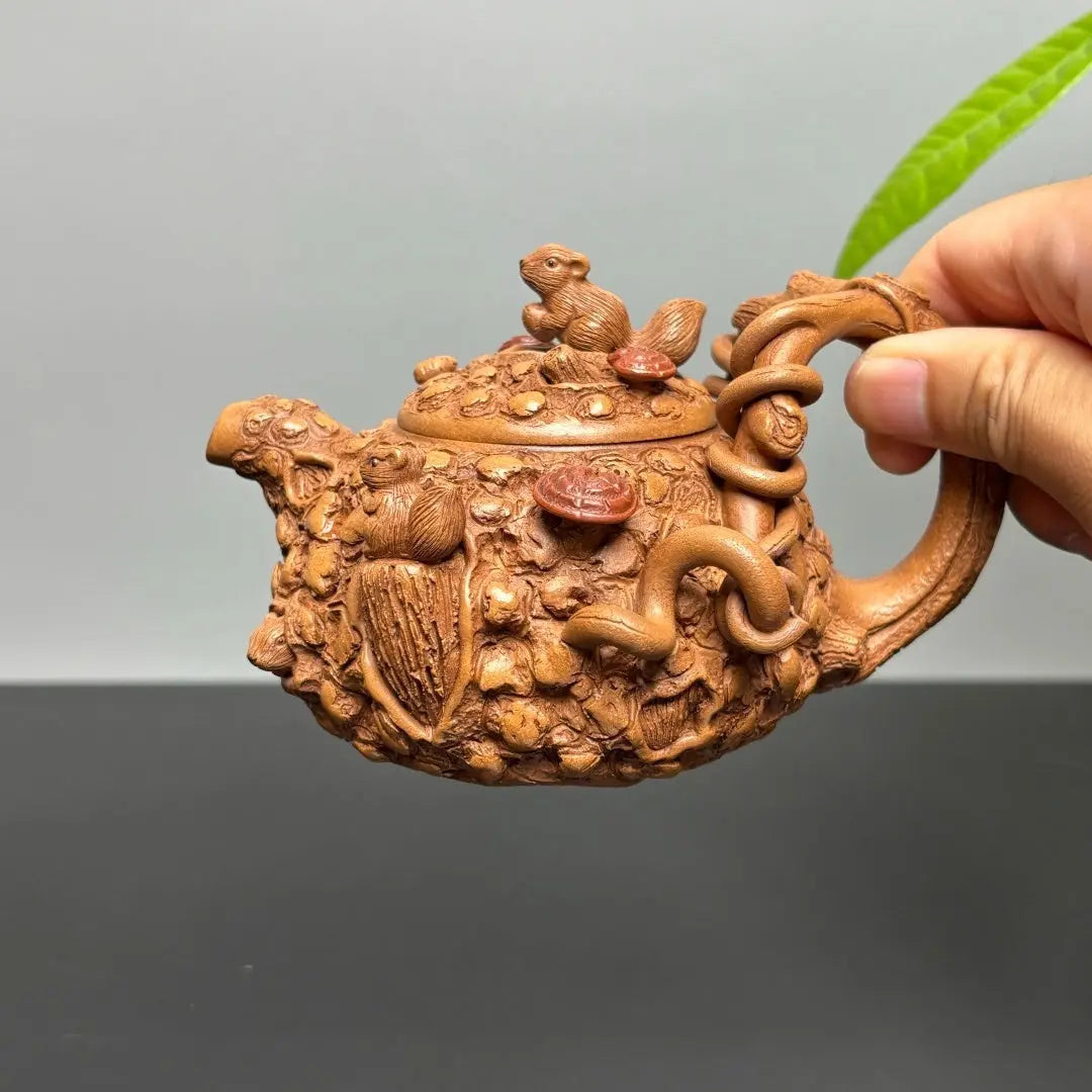 Wu Zi Deng Ke 230cc - Yixing Handmade Teapot 江苏宜兴