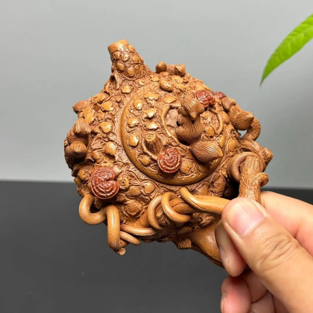 Wu Zi Deng Ke 230cc - Yixing Handmade Teapot 江苏宜兴
