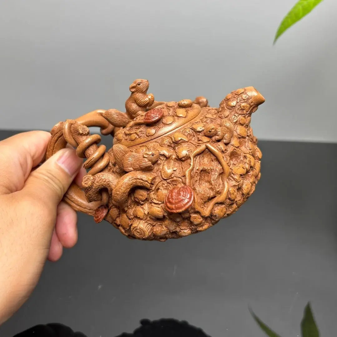 Wu Zi Deng Ke 230cc - Yixing Handmade Teapot 江苏宜兴