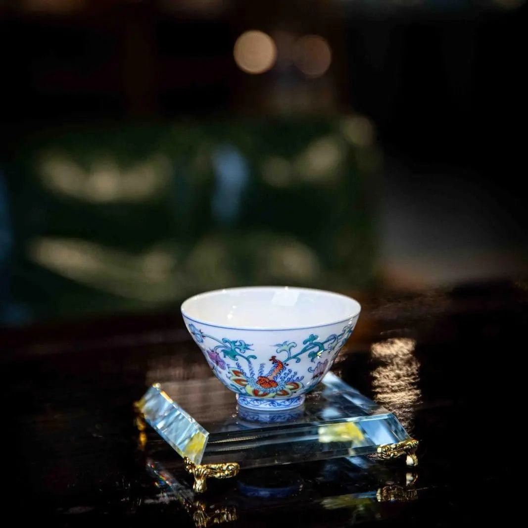 Xi Fan Lian 130cc - Jing De Zhen Porcelain Gaiwan zycschina