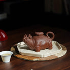 Xi Niu 220cc - Yixing Handmade Teapot 江苏宜兴