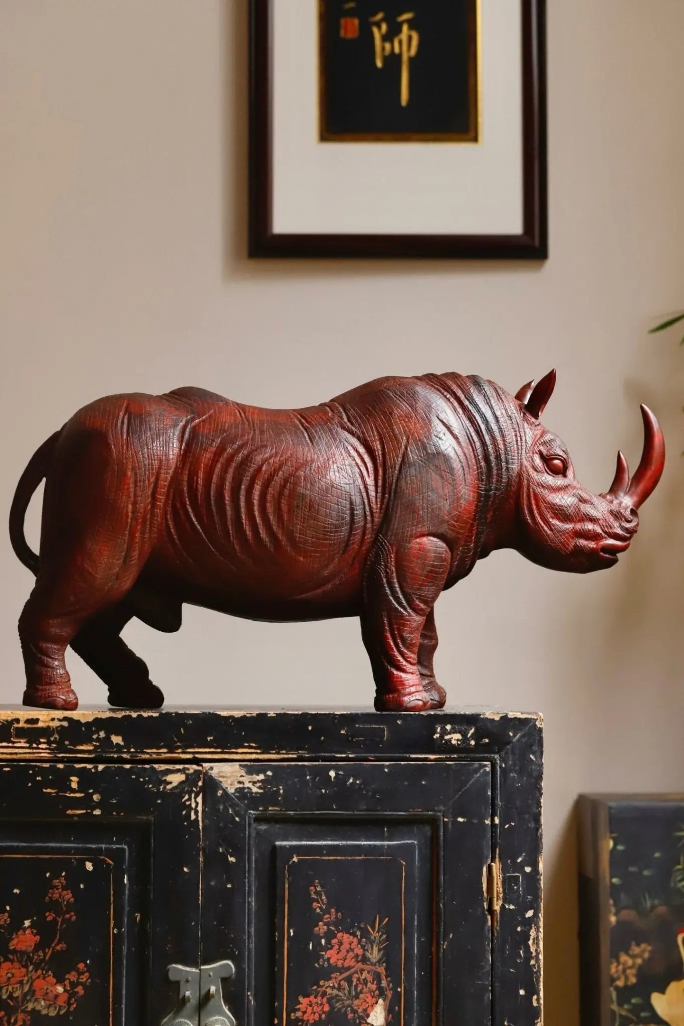 Xi Niu - Wood Sculpture zycschina