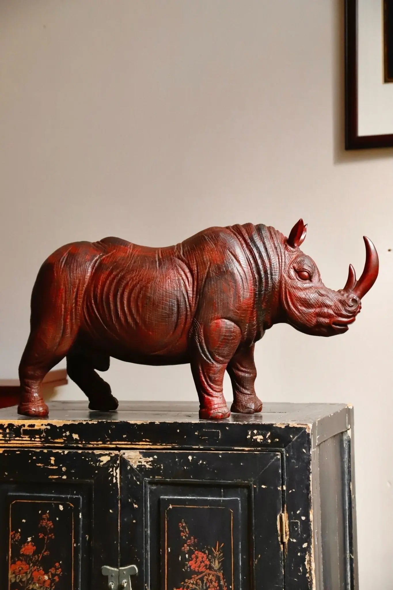 Xi Niu - Wood Sculpture zycschina