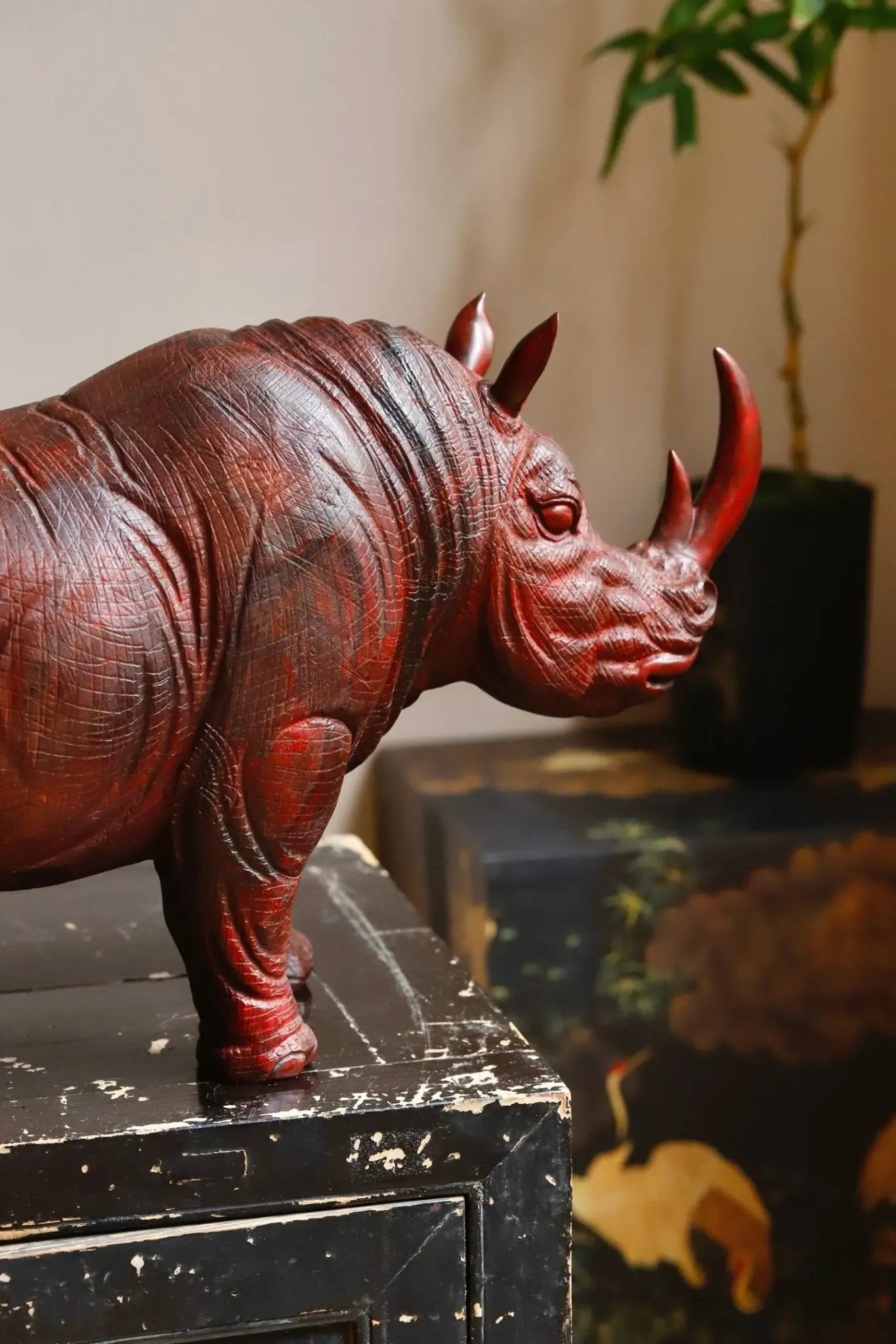 Xi Niu - Wood Sculpture zycschina