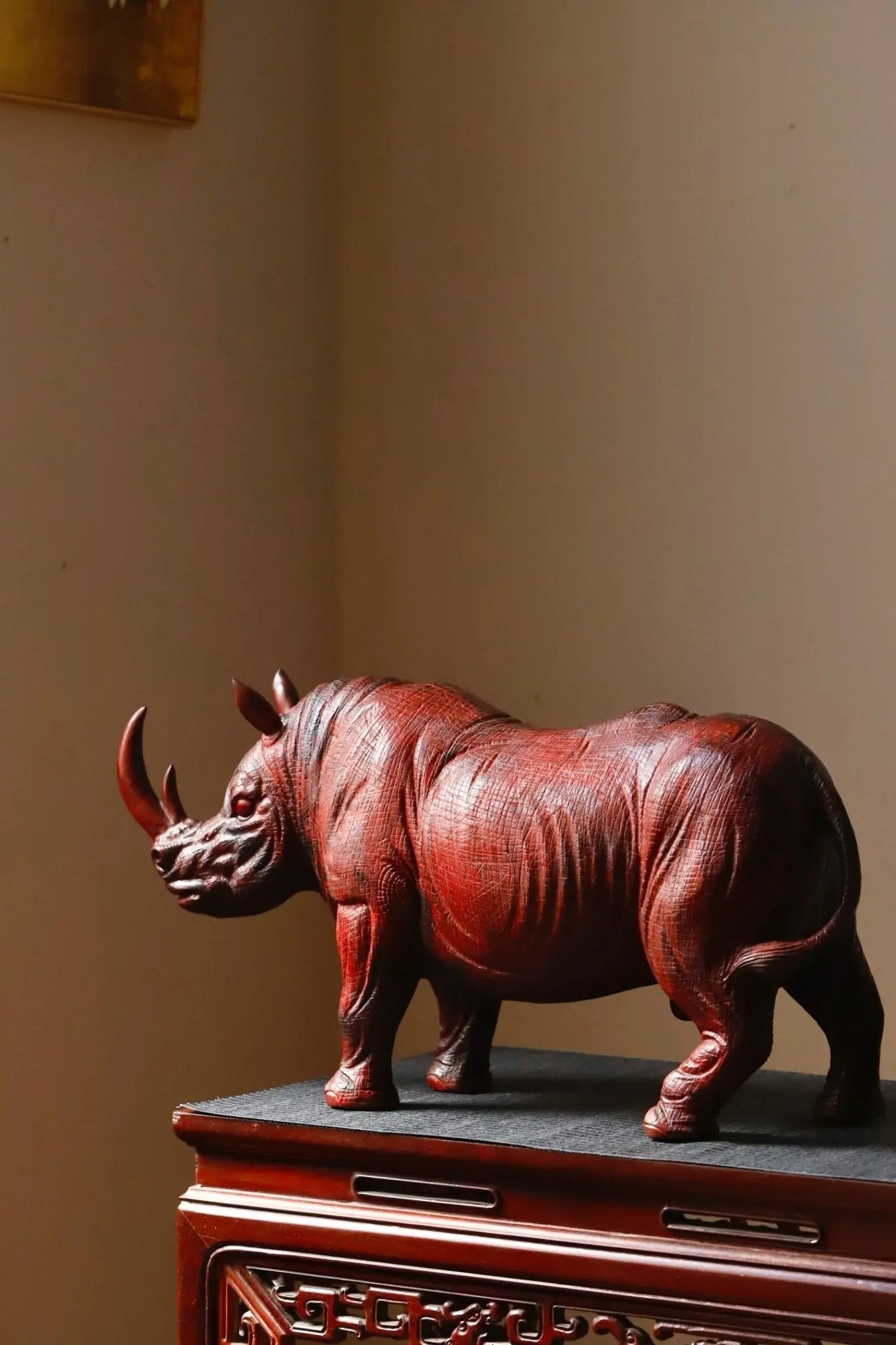 Xi Niu - Wood Sculpture zycschina