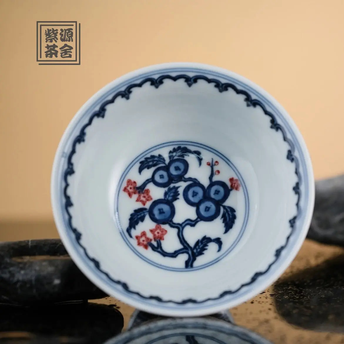 Xi Que Deng Mei - Jing De Zhen Porcelain Teacup zycschina