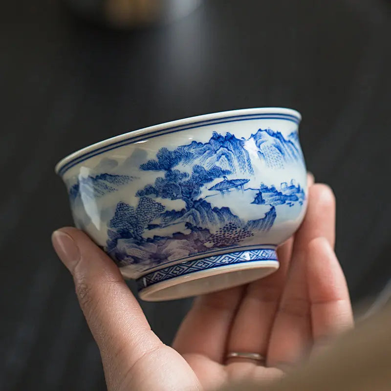 Xi Shan Ting Se - Jing De Zhen Porcelain Teacup zycschina