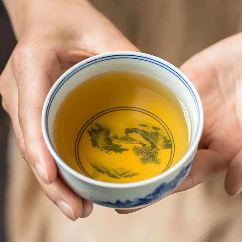 Xi Shan Ting Se - Jing De Zhen Porcelain Teacup zycschina