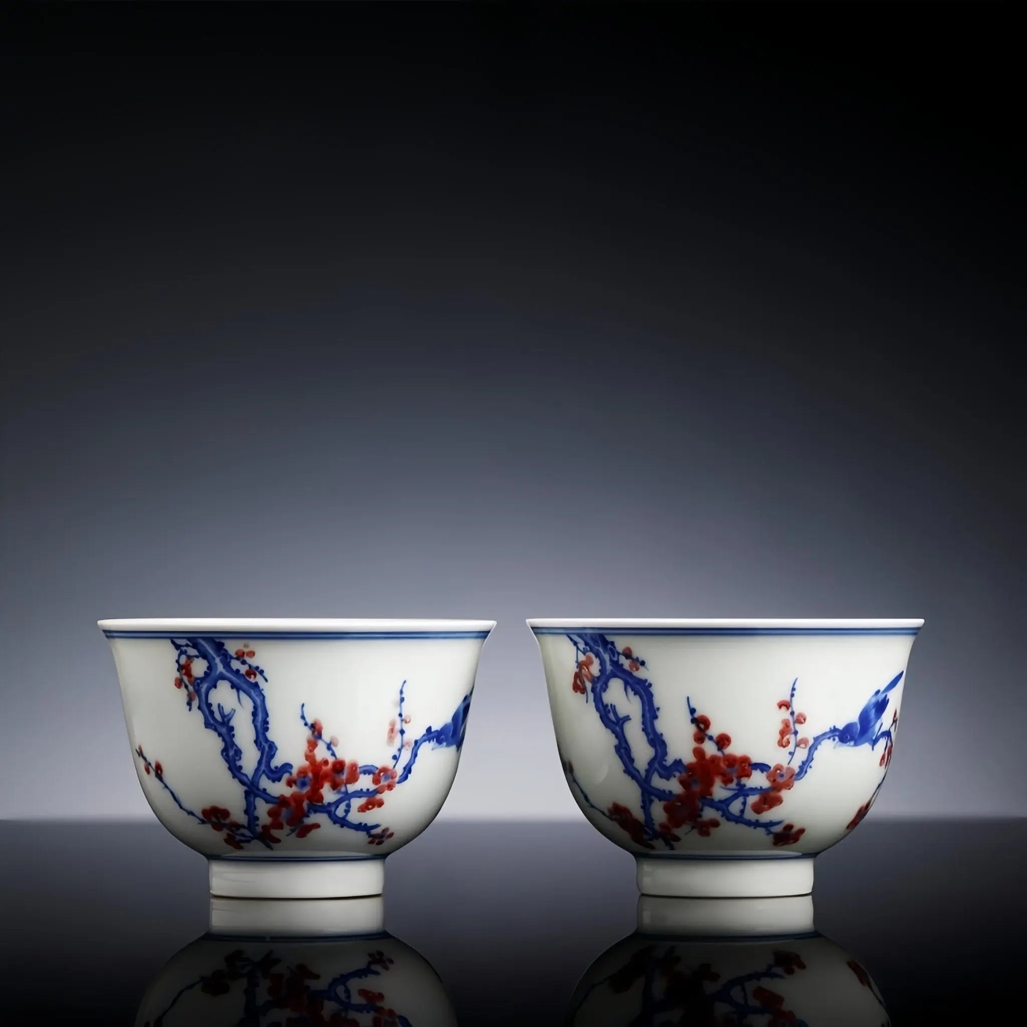 Xi Shang Mei Shao 80cc - Jing De Zhen Porcelain Teacup zycschina