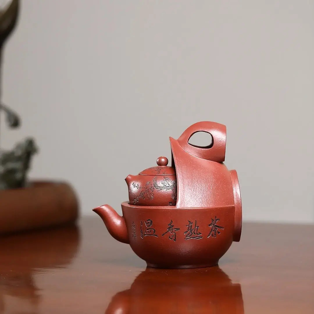 Xi Shi Tao Zu 90cc - Yixing Handmade Teapot 江苏宜兴