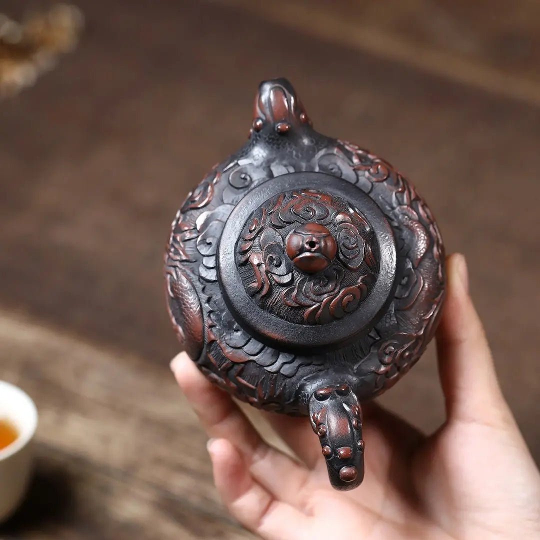 Xiang Long Lian Zi 200cc - Yixing Handmade Teapot 江苏宜兴
