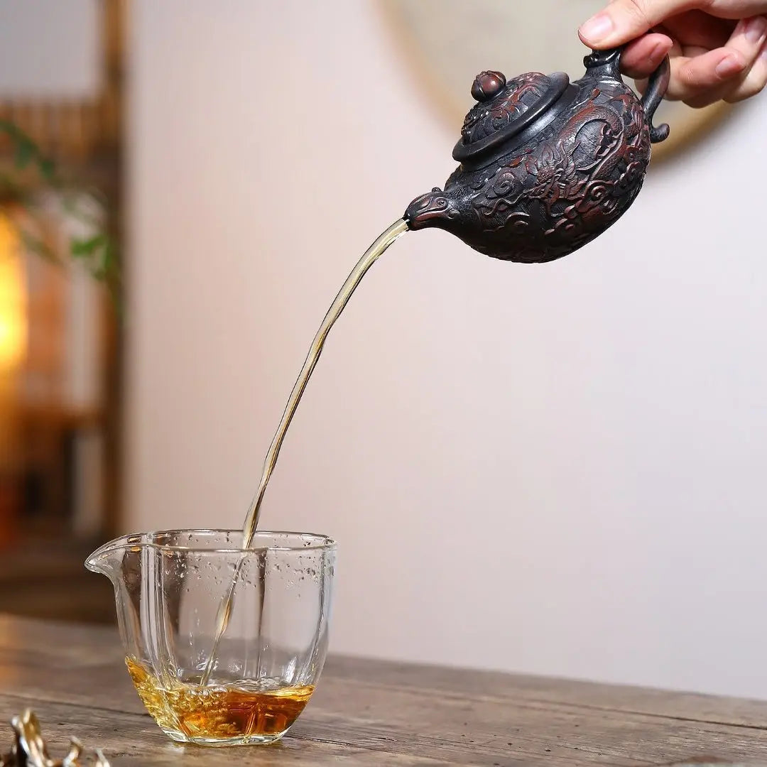 Xiang Long Lian Zi 200cc - Yixing Handmade Teapot 江苏宜兴