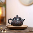 Xiang Long Pan Hu 210cc - Yixing Handmade Teapot 江苏宜兴