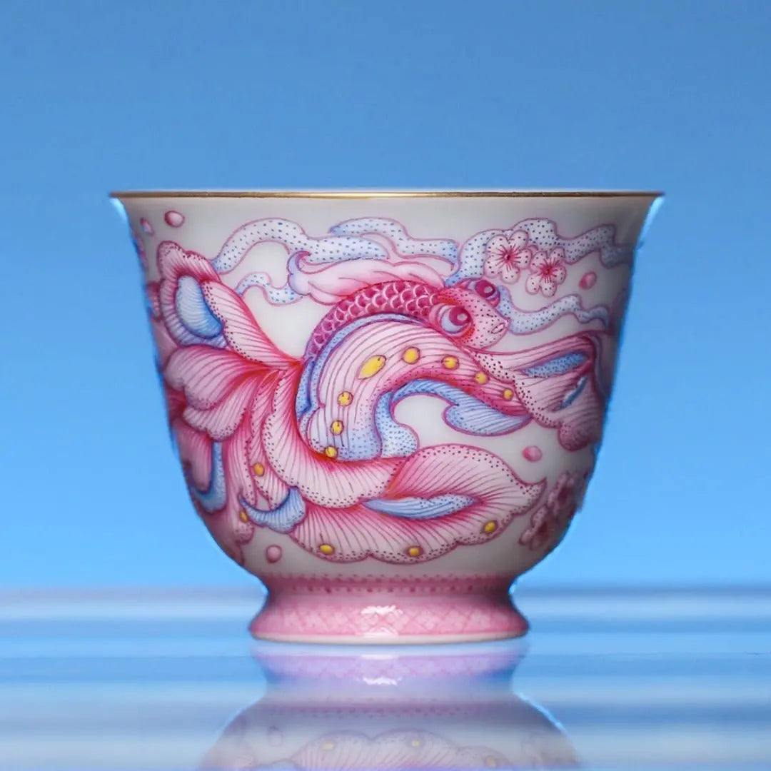 Xiao Hua Yu 110cc - Jing De Zhen Porcelain Gaiwan zycschina