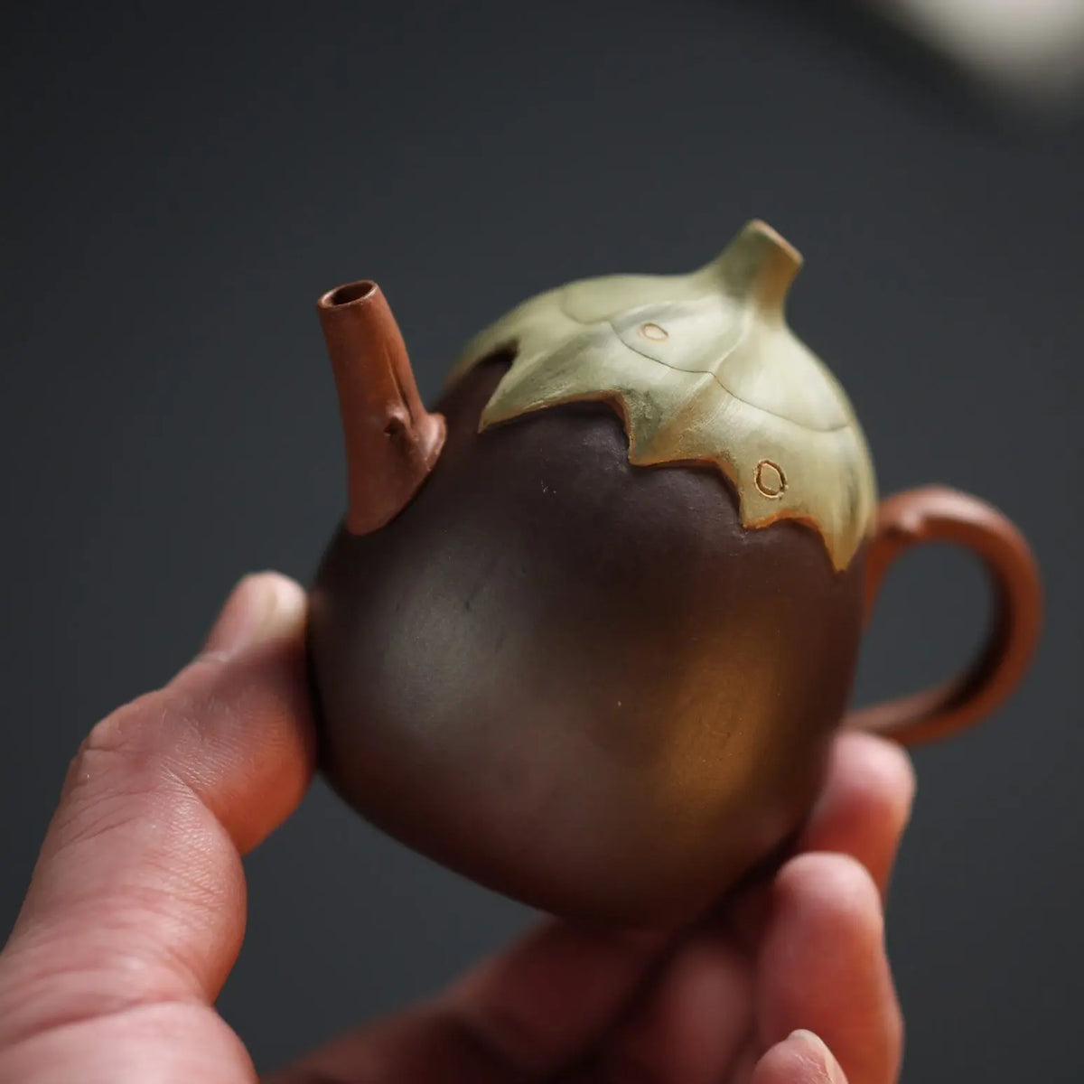 Xiao Qie Gua 150cc - Yixing Handmade Teapot 江苏宜兴