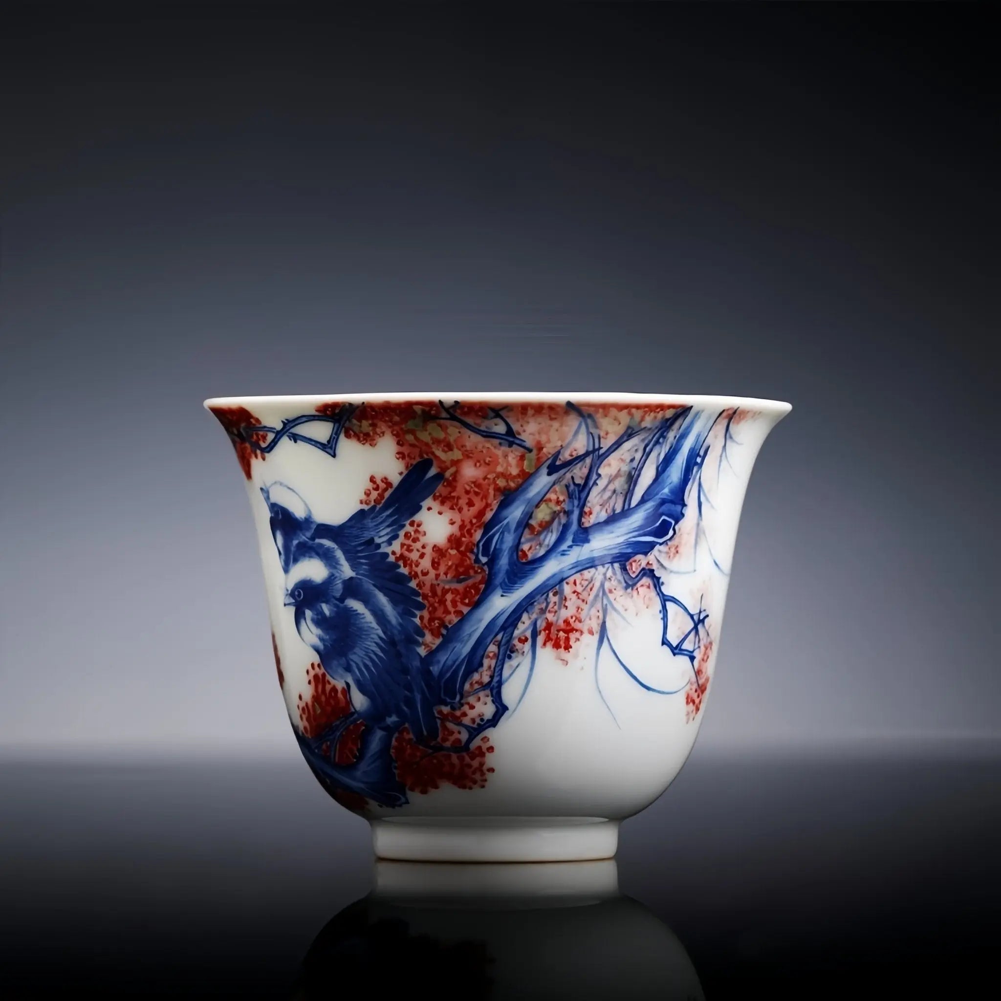 Xie Shou Bai Tou 75cc - Jing De Zhen Porcelain Teacup zycschina