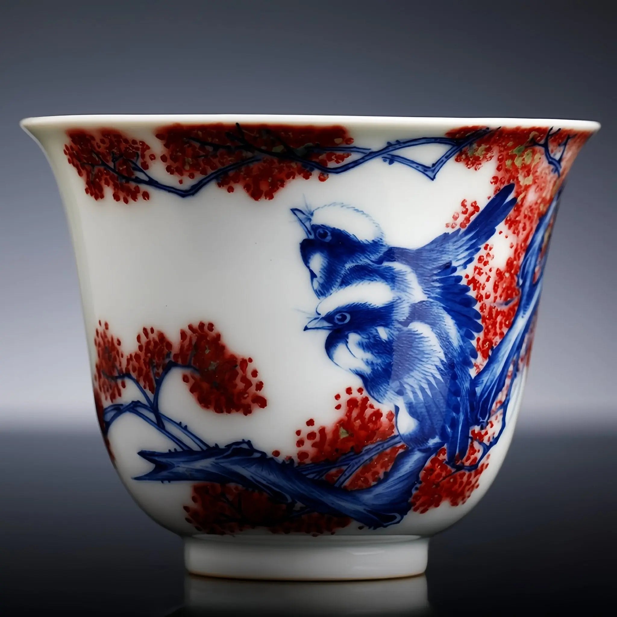 Xie Shou Bai Tou 75cc - Jing De Zhen Porcelain Teacup zycschina