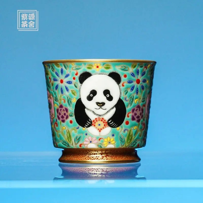 Xiong Mao 60cc - Jing De Zhen Porcelain Teacup zycschina