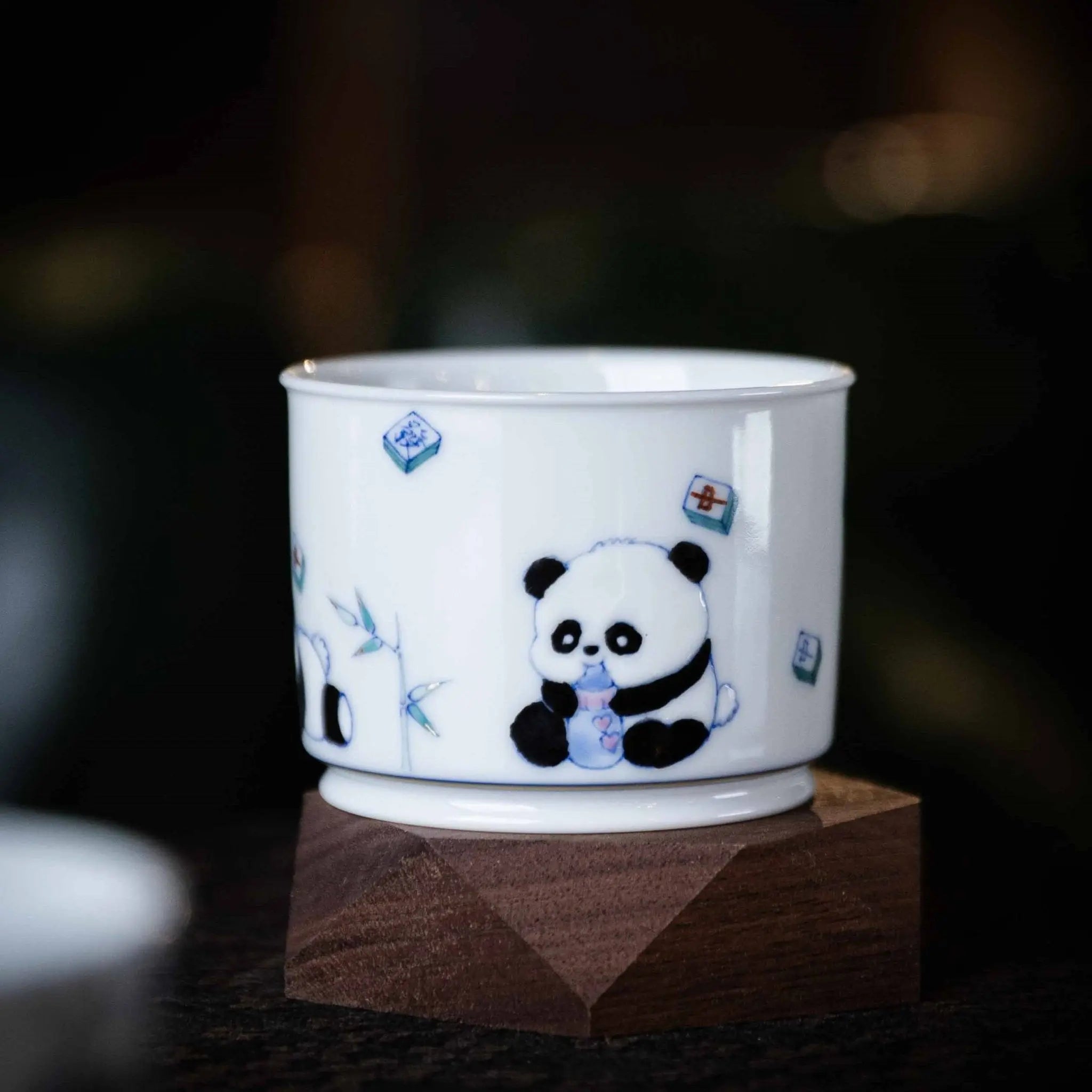 Xiong Mao Ma Jiang 125cc - Jing De Zhen Porcelain Teacup zycschina