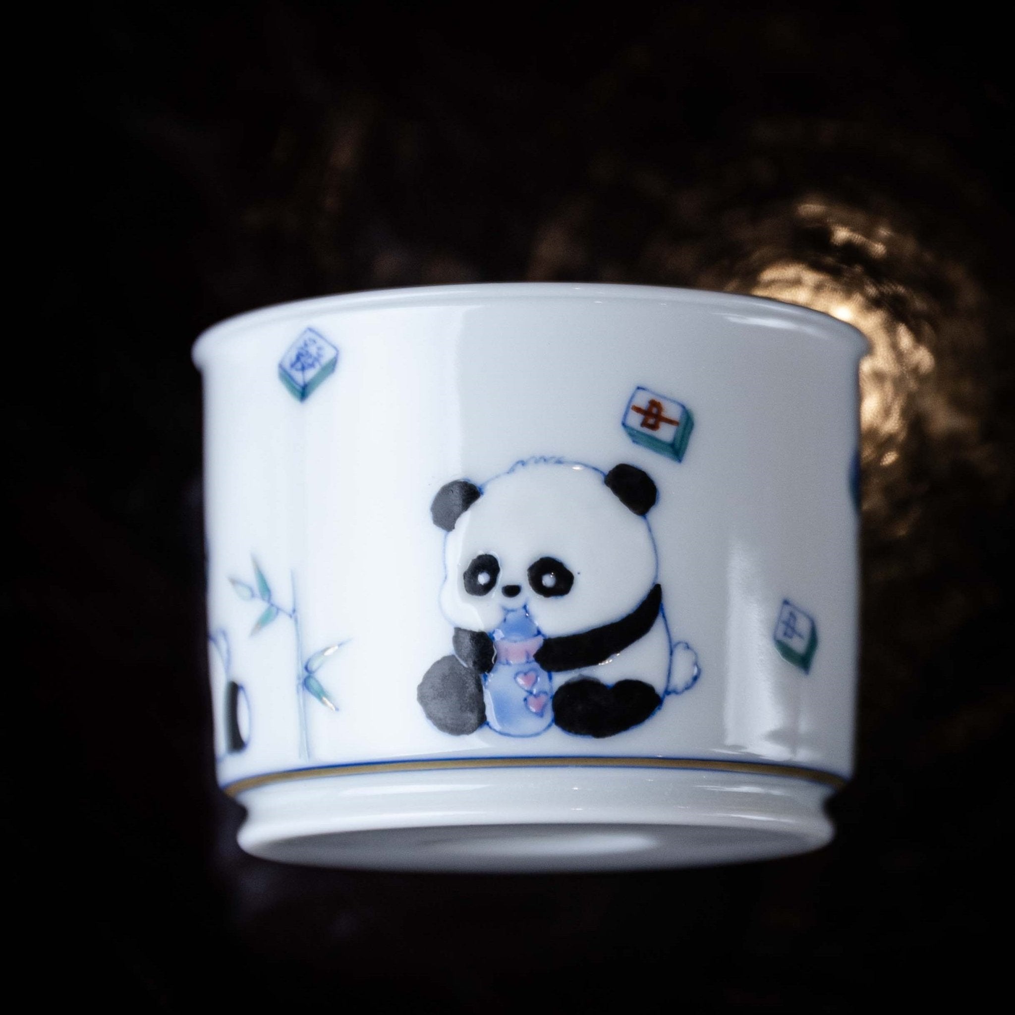 Xiong Mao Ma Jiang 125cc - Jing De Zhen Porcelain Teacup zycschina