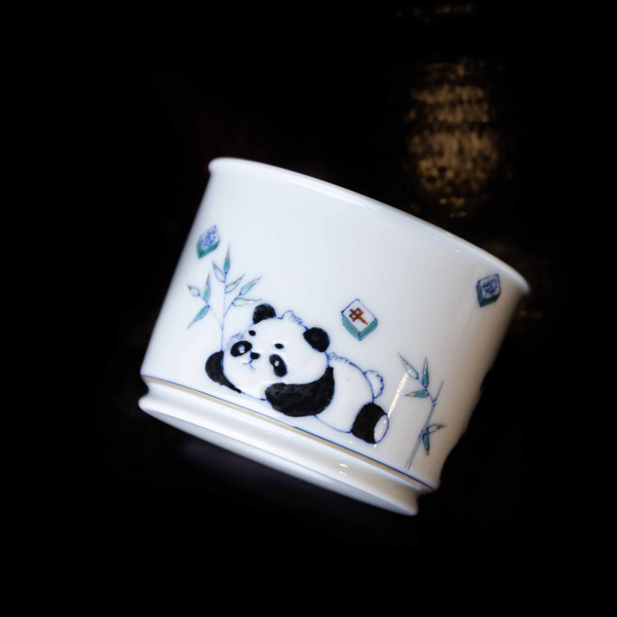 Xiong Mao Ma Jiang 125cc - Jing De Zhen Porcelain Teacup zycschina