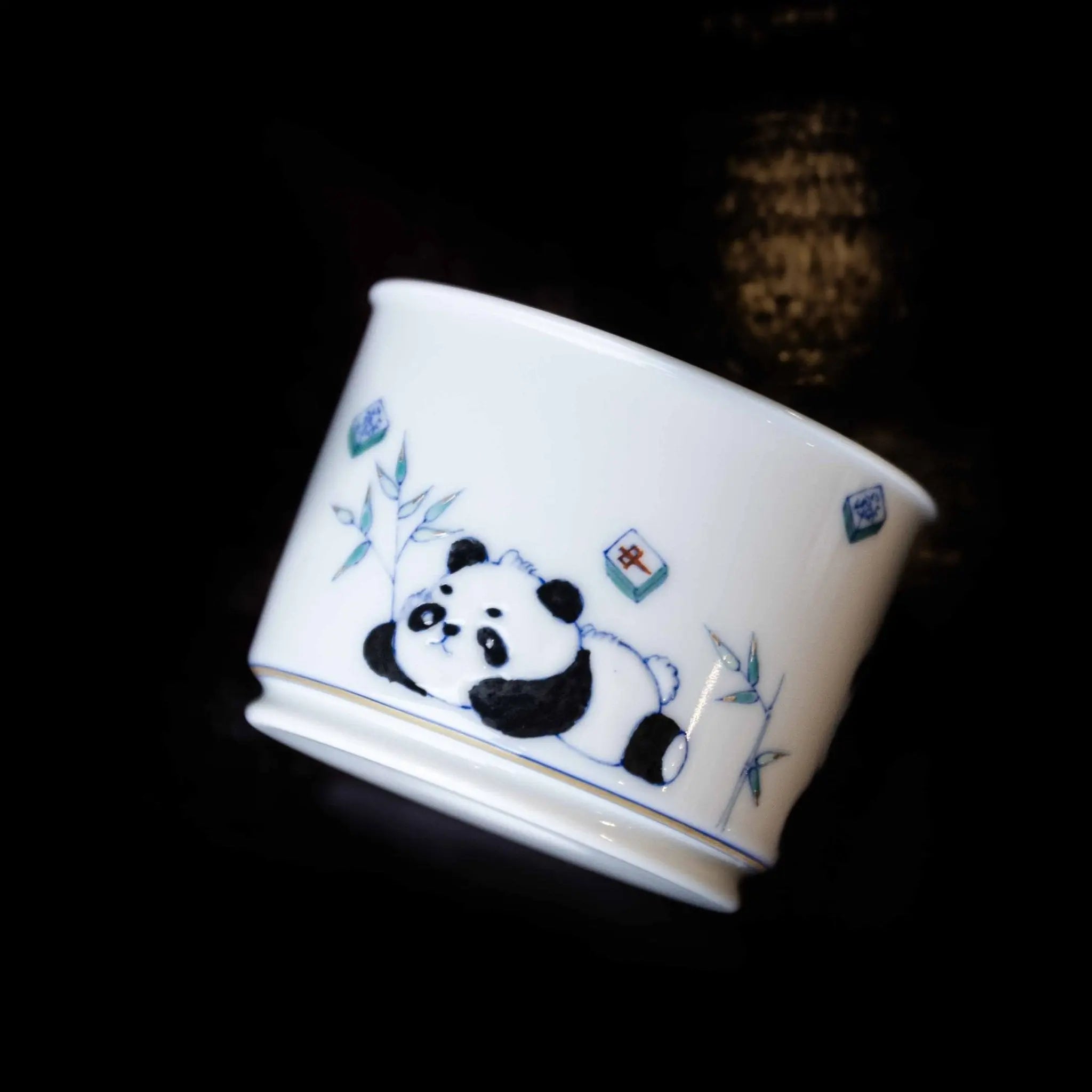 Xiong Mao Ma Jiang 125cc - Jing De Zhen Porcelain Teacup zycschina