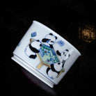 Xiong Mao Ma Jiang 125cc - Jing De Zhen Porcelain Teacup zycschina