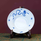 Xiu Qiu Hua 120cc - Jing De Zhen Porcelain Gaiwan zycschina