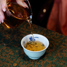 Xiu Qiu Hua 120cc - Jing De Zhen Porcelain Gaiwan zycschina