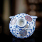 Xiu Qiu Hua 170cc - Jing De Zhen Porcelain Gaiwan zycschina