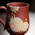 Xiu Qiu Hua 170cc - Yixing Handmade Teacup 江苏宜兴
