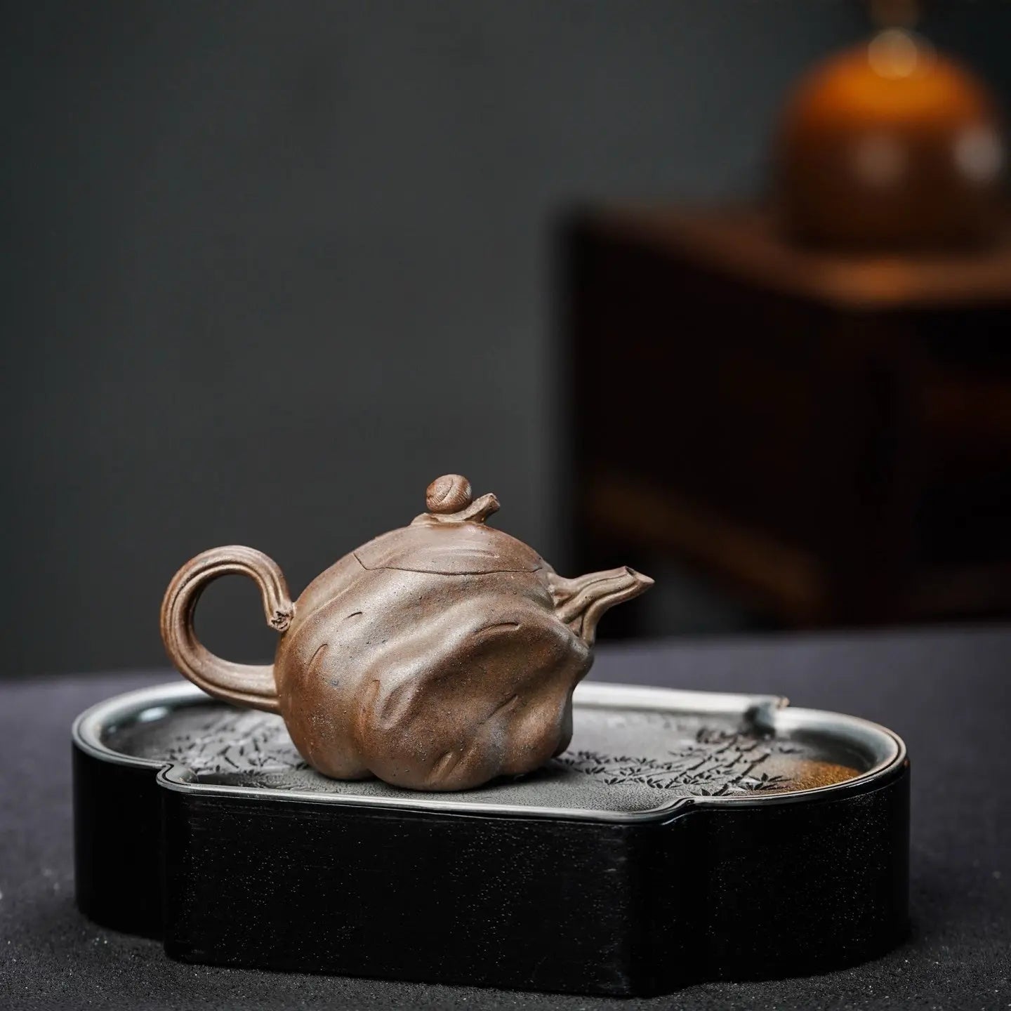 Xiu Yu Nan Gua 110cc - Yixing Handmade Teapot 江苏宜兴