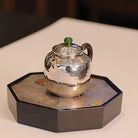 Xuan Zhu 130cc - Handmade silver pot zycschina